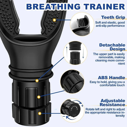 Breathing trainer
